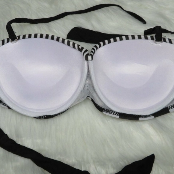 Polka dot high waisted bikini size M NWOT - Picture 3 of 6